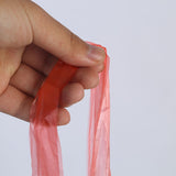 Drawstring garbage bags