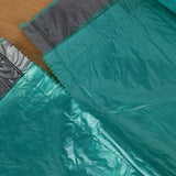 Drawstring garbage bags