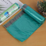 Drawstring garbage bags