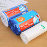 Star seal T-shirt garbage bags on roll