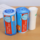 Star seal T-shirt garbage bags on roll